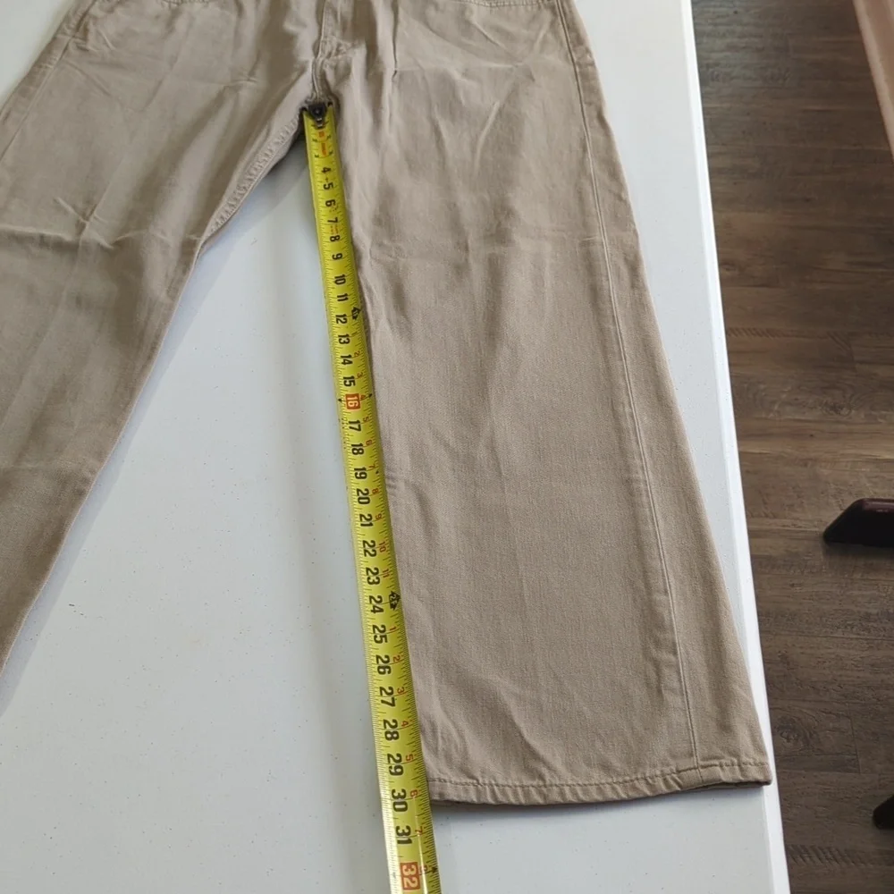 Levi's  505 Beige Pants/Jeans 38 X 32 WHITE TAG !!! BEAUTIFUL....